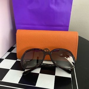 Tory Burch TY 7059 1378/T5 57-16-135 3P Brown Tortoise Sunglasses Frame H9548
